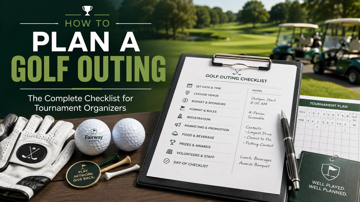 How to Plan a Golf Outing: The Complete Checklist for Tournament Organizers