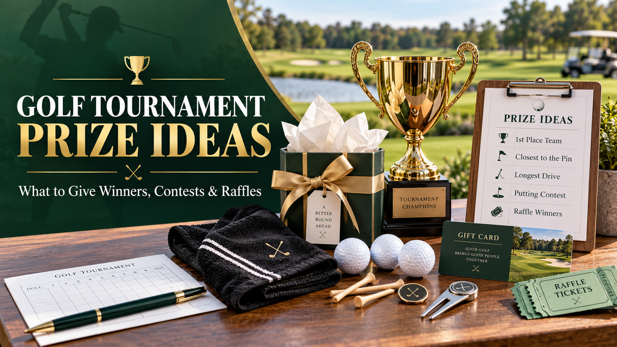 Golf Tournament Prize Ideas: What to Give Winners, Contests & Raffles