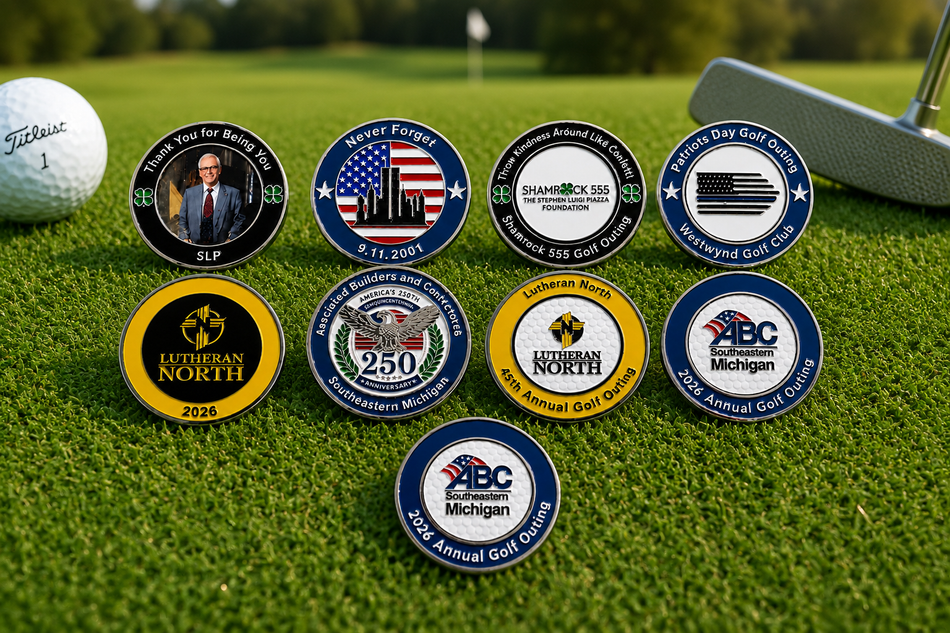 Customized Medallion Style Ball Marker