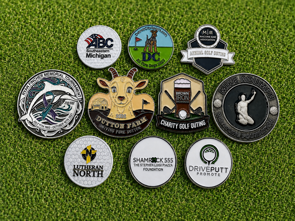 Customized Golf Outing Ball Marker