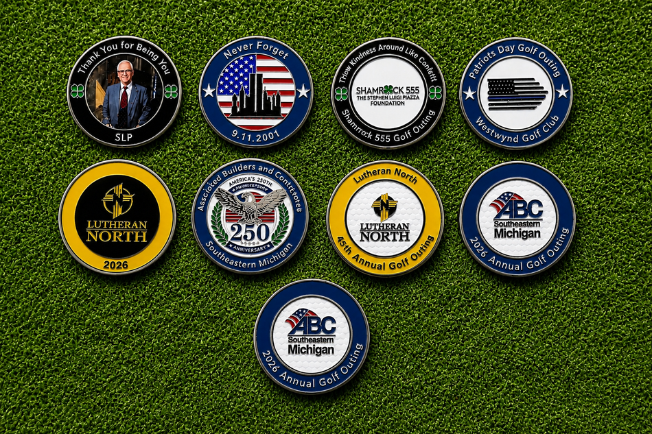 Customized Medallion Style Ball Marker