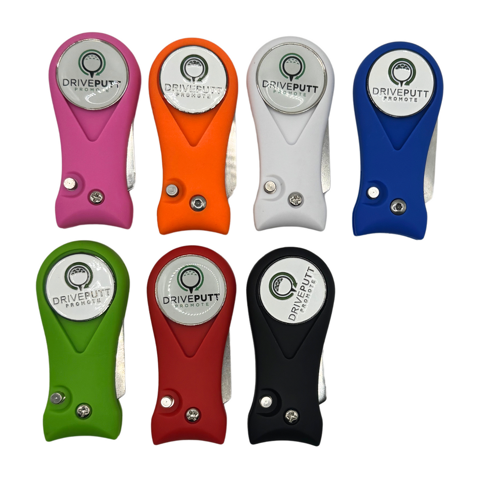Plastic Divot Tool with Custom Ball Marker