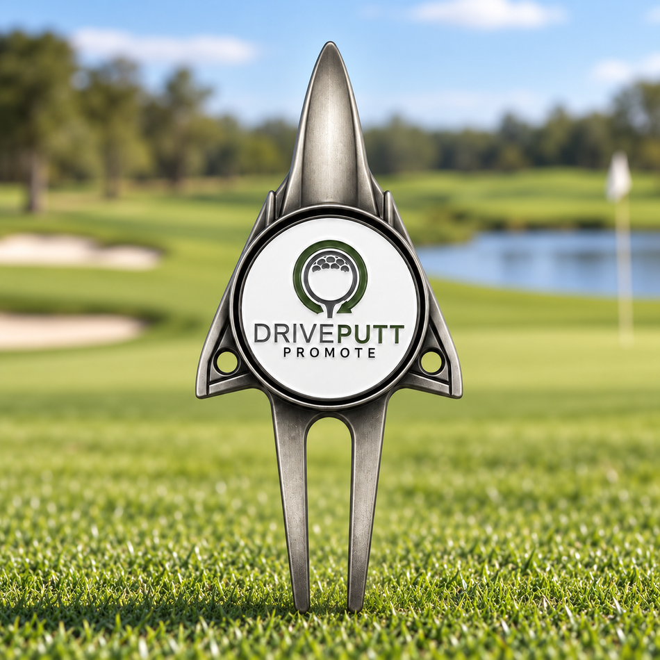 Custom Fighter Jet Divot Tool with Ball Marker