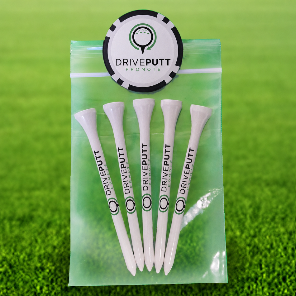 Poker Chip Golf Tee Combo Pack